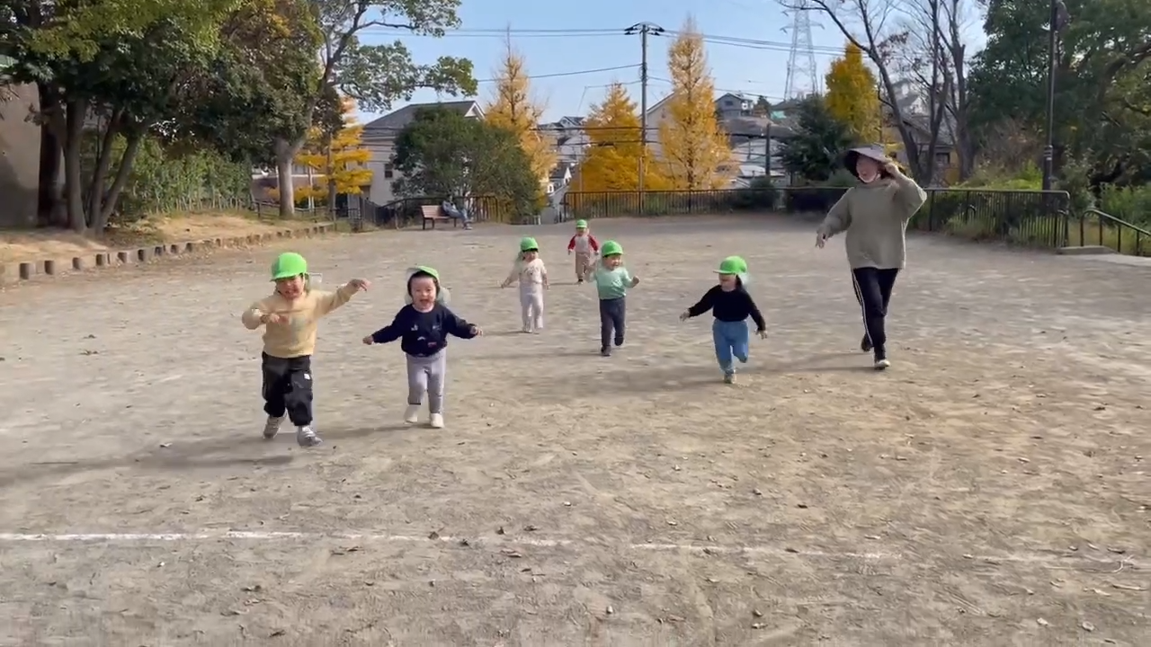 ひよこ組「かけっこ」